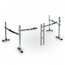 Rack 3i - 4 Lados - 2 Bumbos  6 Clamps